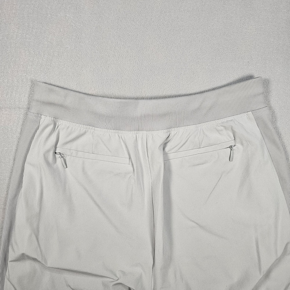 Athleta Women's Pants Size 6 Gray Stretch Pull On Zip‎ Pocket Ankle Slit - Picture 7 of 11